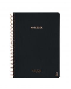 KOZO Notesbog A4 Premium Black