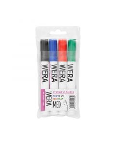 Wera Permanent Marker 1-3mm 4 Pakke