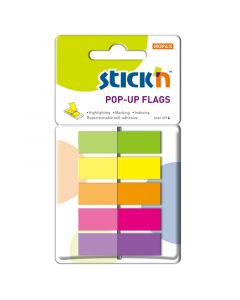 Pop Up Faner 5st 45x12 40 Blad Assorterat Neon