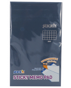 Sticky Memo 190x114 50 Blad Kvardrede Hvid