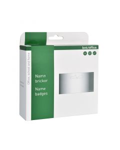 Navneskilt Nål 40x75mm 50 Pack