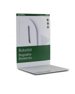 Bogstøtte Metal 15cm Hvid