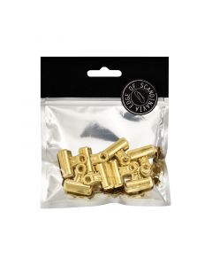 Edge of Scandinavia Bulldogklemmer 25mm 8st Guld