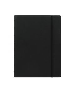 Filofax Notesbog A5 Linjeret Sort