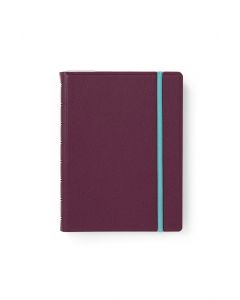 Filofax Notebog A5 Linjert Plum