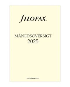 Månedsoversigt Pocket 2025 Dansk