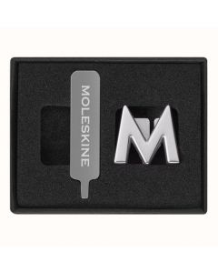  Moleskine Pins M Sølv